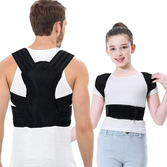 Professional Posture Corrector for Men, Women and Kids, Effective Upper Back Posture Brace for Teenagers Boys Girls Spinal Support to Improves Slouch, Prevent Humpback, Relieve Back Pain